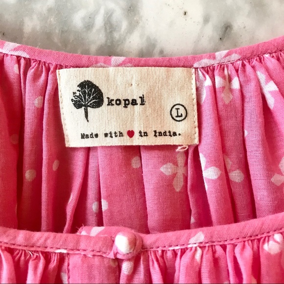 ❌SOLDVoluminous Cotton Voile Peasant Top - Picture 8 of 9